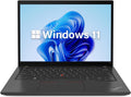 Lenovo ThinkPad T14 Gen 3 Laptop, 14' WUXGA (1920x1200) Display, 12th Gen Deca-Core i7-1265U, 16GB DDR4 RAM, 512GB SSD, Thunderbolt 4, HDMI, Windows 11 Pro (Renewed)