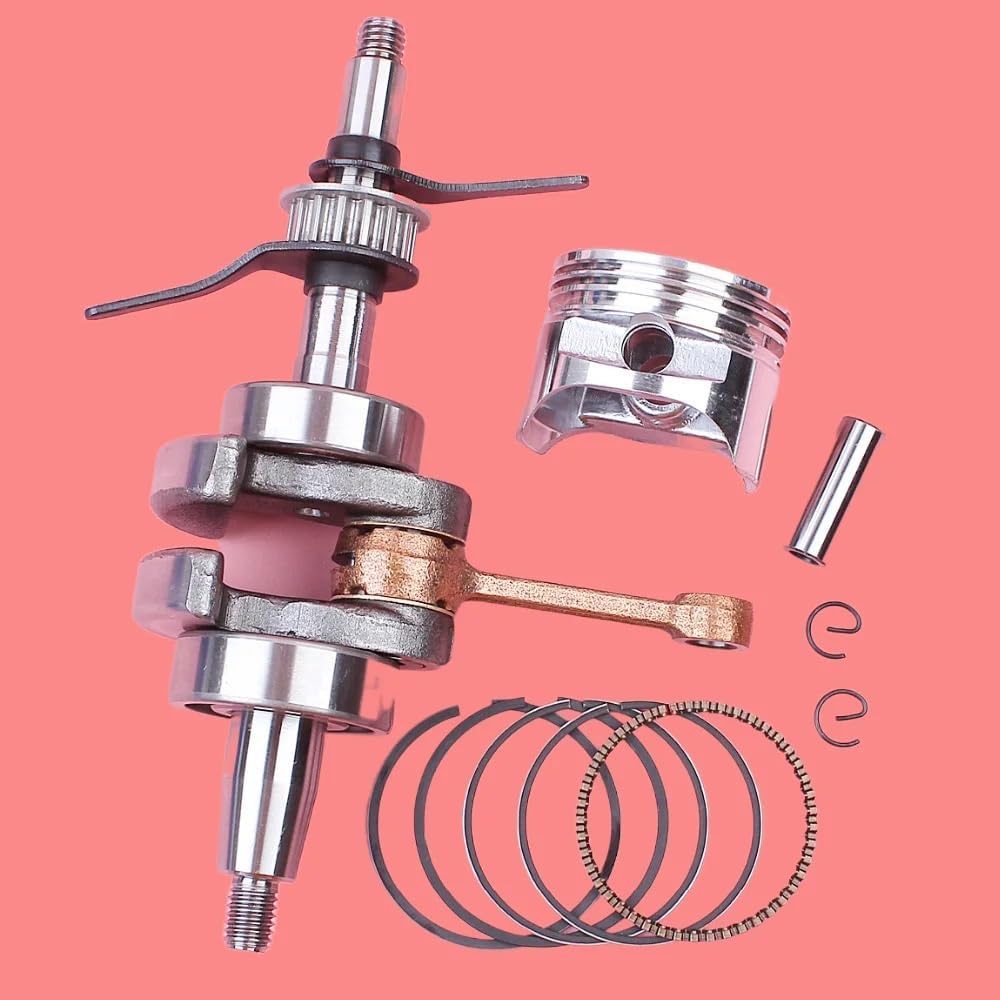 Crankshaft 39mm Piston Pin Ring Circlip Kit for Honda GX35 GX 35 4 Stroke Lawn Mower Small Gas Engine Motor Part