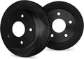 Dynamic Friction Company Front Brakes and Rotors| Slotted Brake Rotors| Front Disc Brake Rotors| Fits 2004-2012 Ford EcoSport, 2005-2009 Ford Fiesta, 2011-2015 Ford Fiesta, 2000-2004 Ford Focus