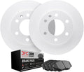 Dynamic Friction Company Front Brakes and Rotors|BlankBrake Rotors| Front 3000 Ceramic Brake Pads and Rotors Kit| Automotive Replacement Brake Kits