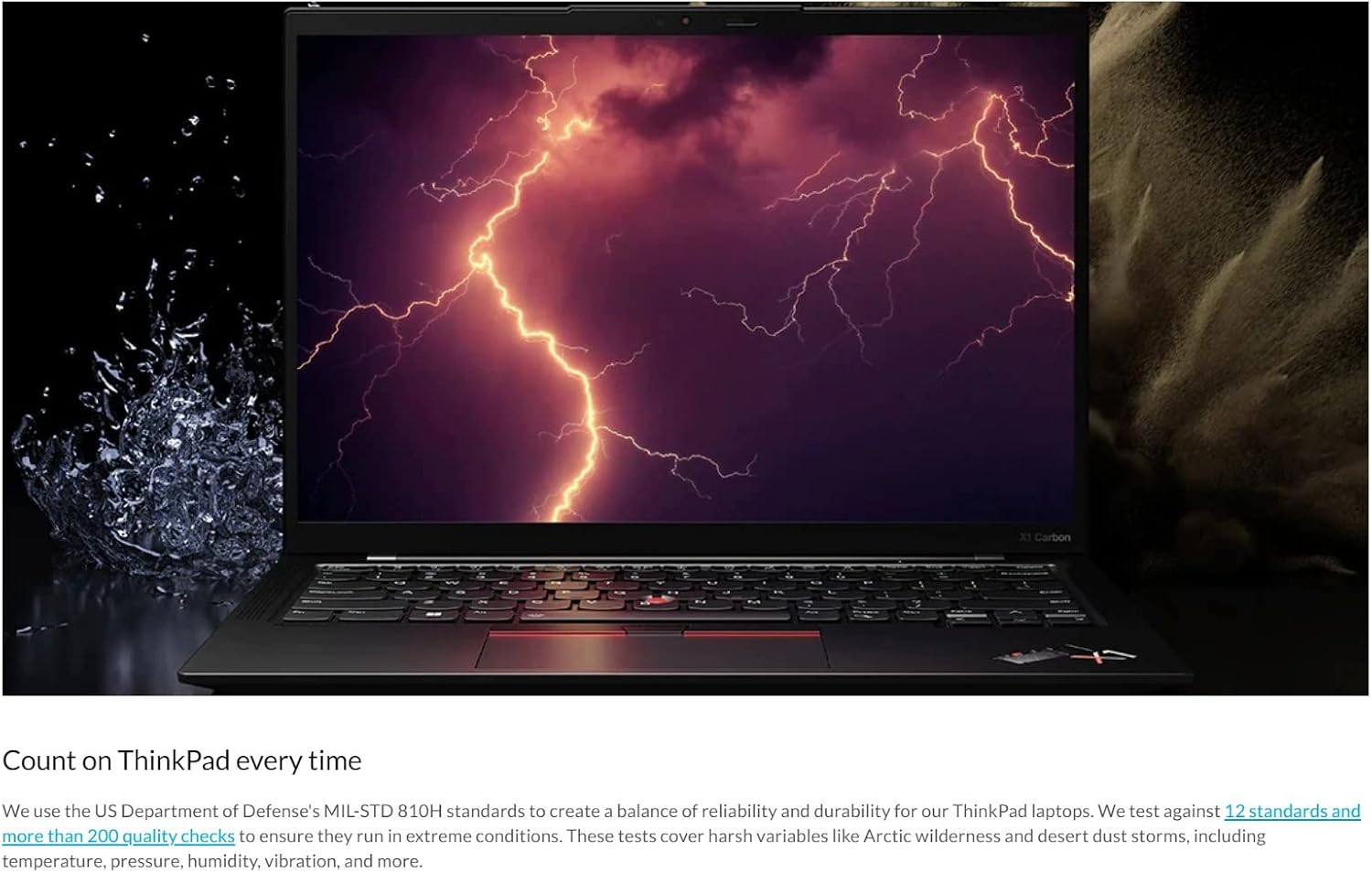 Lenovo ThinkPad X1 Carbon Gen 10 Intel Core i7-1260P, 14' WUXGA (1920x1200) Low Power IPS 400nits Anti-Glare, Touch, 16GB RAM, 1TB NVMe SSD, Backlit KYB Fingerprint Reader, Win11 Pro