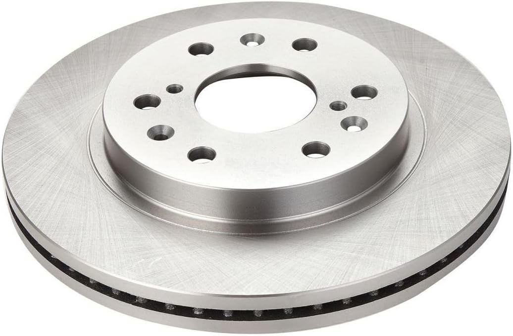 Front Side Vented Ceramic Power Disc Set Kit Brake Rotors and Pads for Chevy for 2007 for Tahoe 2007 for Silverado 1500 2005-2006 & Classic 2007 for Suburban 1500 2007 17860175