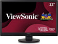 ViewSonic VA2246MH-LED 22 Inch Full HD 1080p LED Monitor with HDMI and VGA Inputs for Home and Office, Black