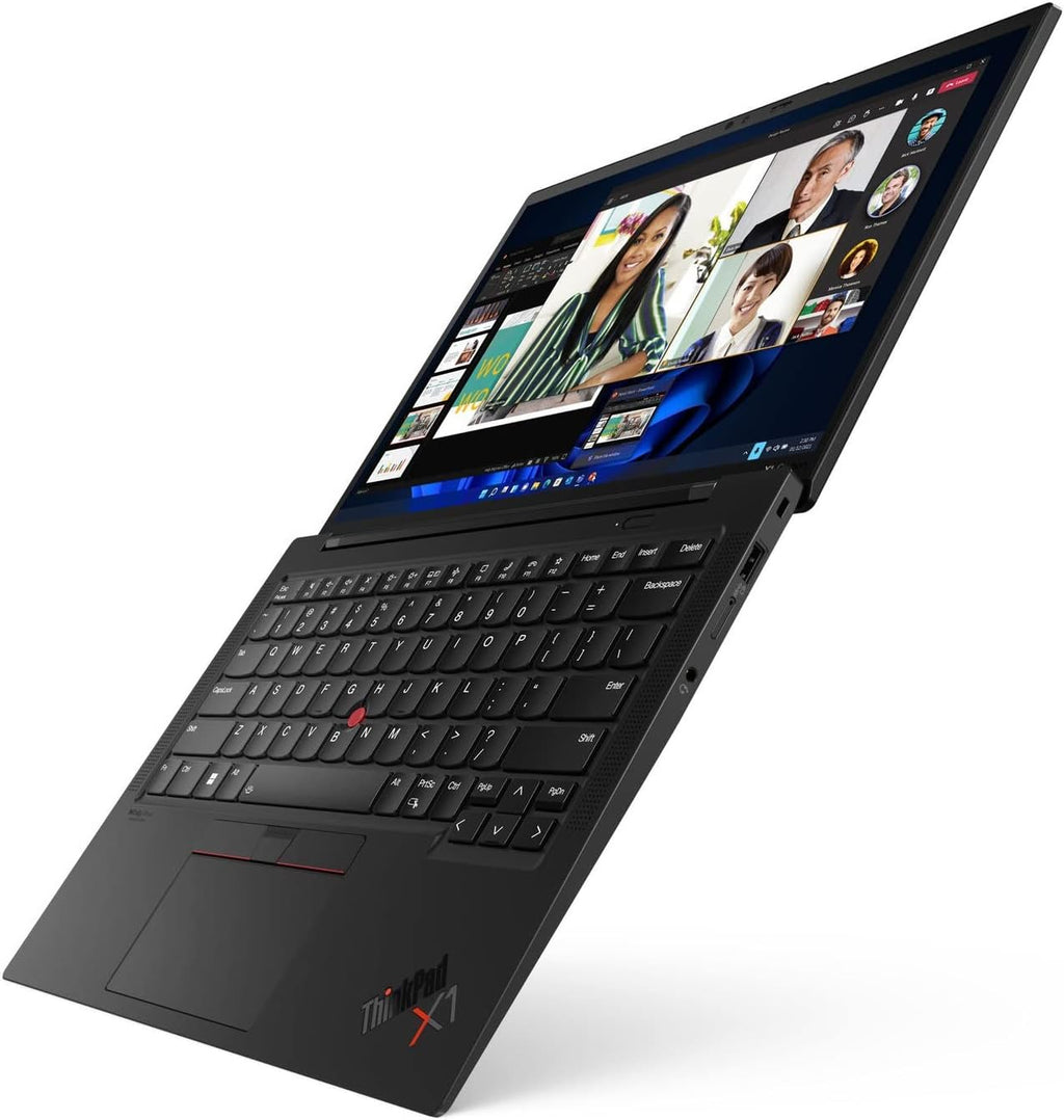 Lenovo ThinkPad X1 Carbon Gen 10 Laptop with Intel Core i7-1260P Processor, 14' FHD Non-Touch Anti-Glare Display, 16GB DDR5, 512GB SSD, and Win 11 Pro