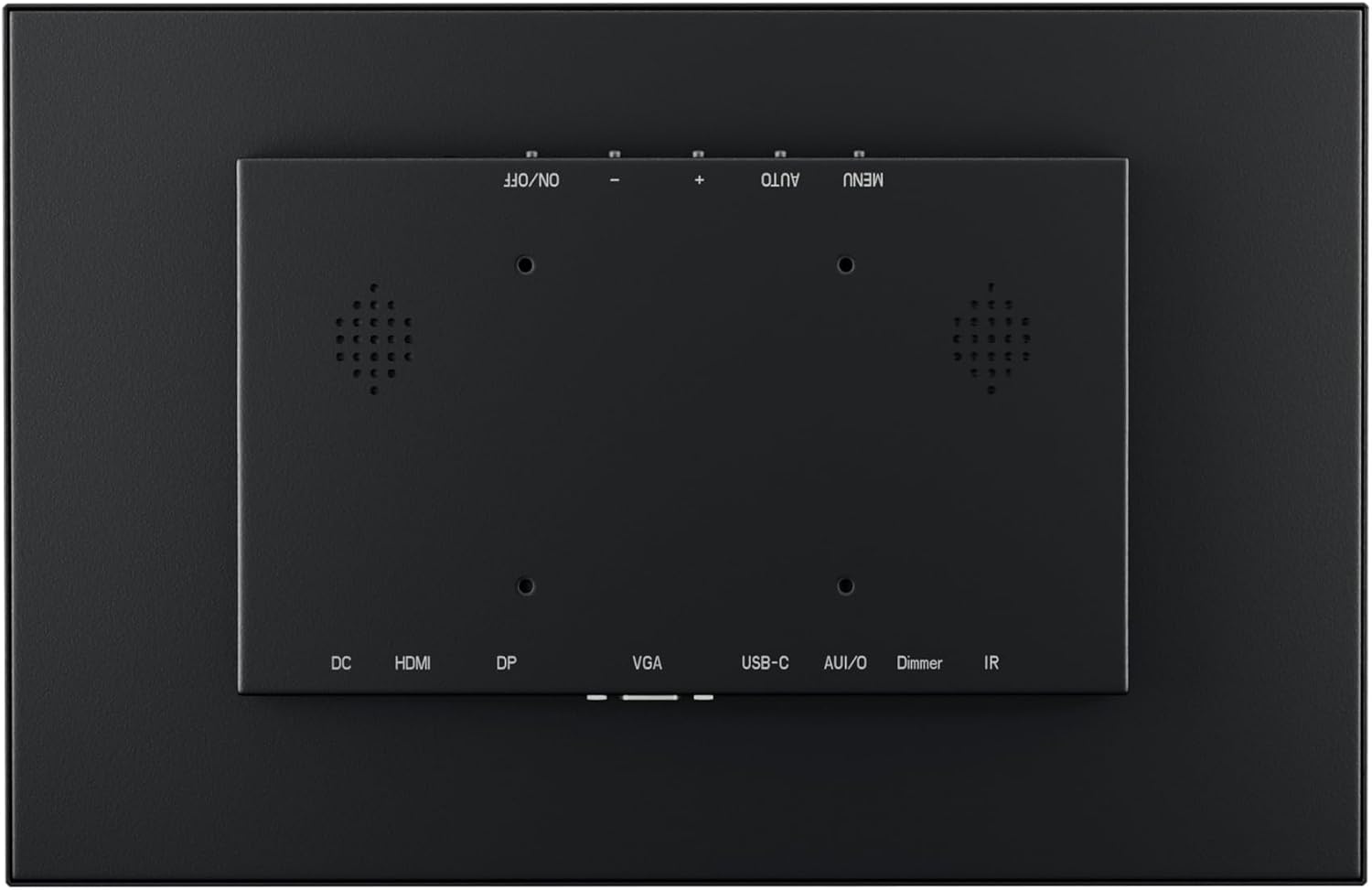 Beetronics 13 Inch Touchscreen Monitor | Full HD 1080p | 13TS7M – Industrial-Grade, Professional 10-Point Multi Touch Display for PC, Mac, Linux – HDMI, DisplayPort, USB-C, VGA Inputs