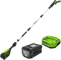 Greenworks 80V 10' Brushless Cordless Polesaw (Great For Pruning and Trimming Branches / 75+ Compatible Tools), 2.0Ah Battery and Charger