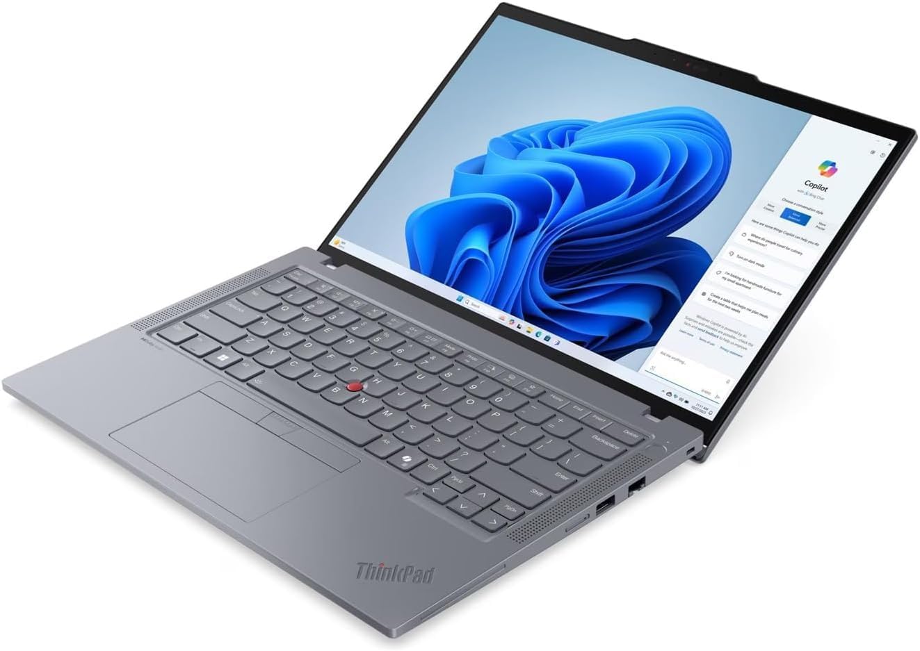Lenovo ThinkPad T14 Business AI PC Laptop (14' FHD+ Touchscreen, Intel 12-Core Ultra 5 125U (> i7-1355U), 16GB DDR5 RAM, 512GB SSD), Backlit, Fingerprint, 5MP IR Webcam, 2x Thunderbolt 4, Win 11 Pro