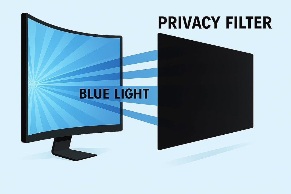 2‑Way Privacy Filter – Accessory Only – to fit the Dell U4919DW 49‑inch Curved Monitor | Includes Installation Kit