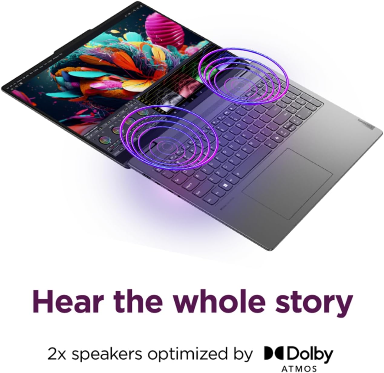 Lenovo Yoga 7i AI 2-in-1 16' WUXGA 16:10 Touchscreen Laptop, Intel Ultra 7 155U（Beats I7 1355U, Fingerprint Reader, Backlit KB, 2 x Thunderbolt, Win 11, W/Stylus Pen (U7-155U|16GB RAM|1TB SSD)