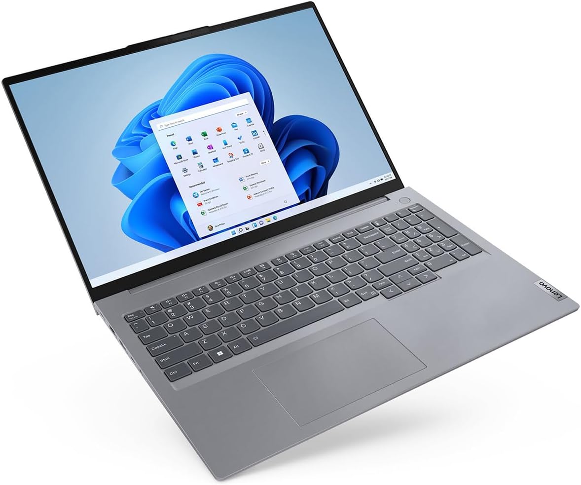 Lenovo ThinkBook 16 G6 IRL 16' WUXGA 1920 x 1200 Touchscreen Notebook Intel Core i5 13th Gen i5-1335U 16GB RAM 512GB SSD Artic Gray