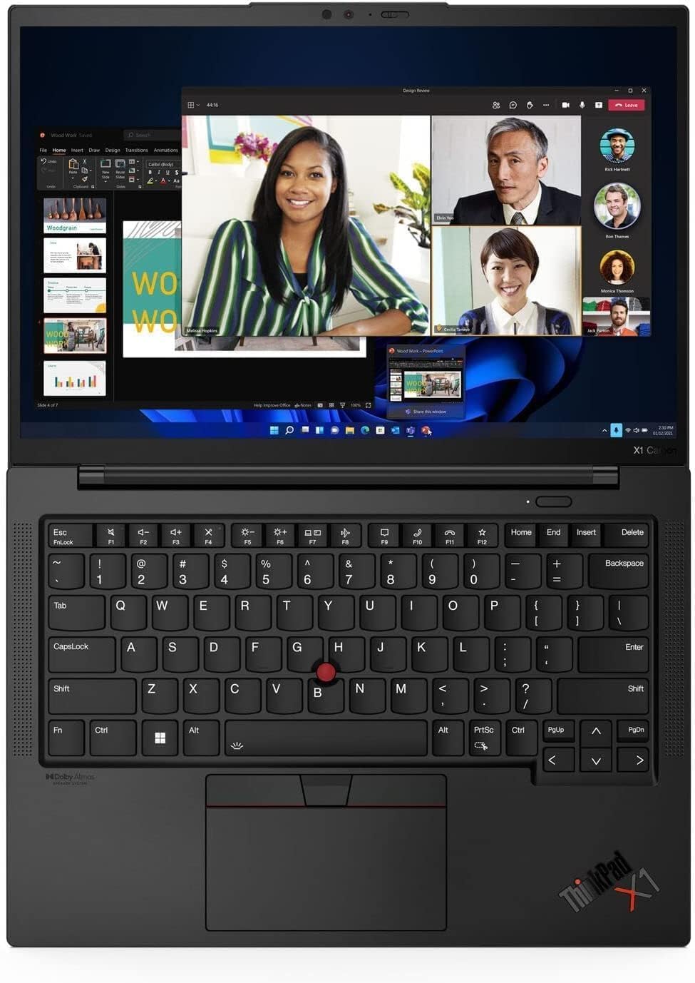 Lenovo ThinkPad X1 Carbon Touch Business Laptop, 14'' FHD+ Touchscreen, Intel 12-Core i7-1260P, 32GB LPDDR5 RAM, 1TB SSD, Backlit, Fingerprint, 2.48 lbs, FHD Webcam, Wi-Fi 6E, Win 11 Pro (Renewed)
