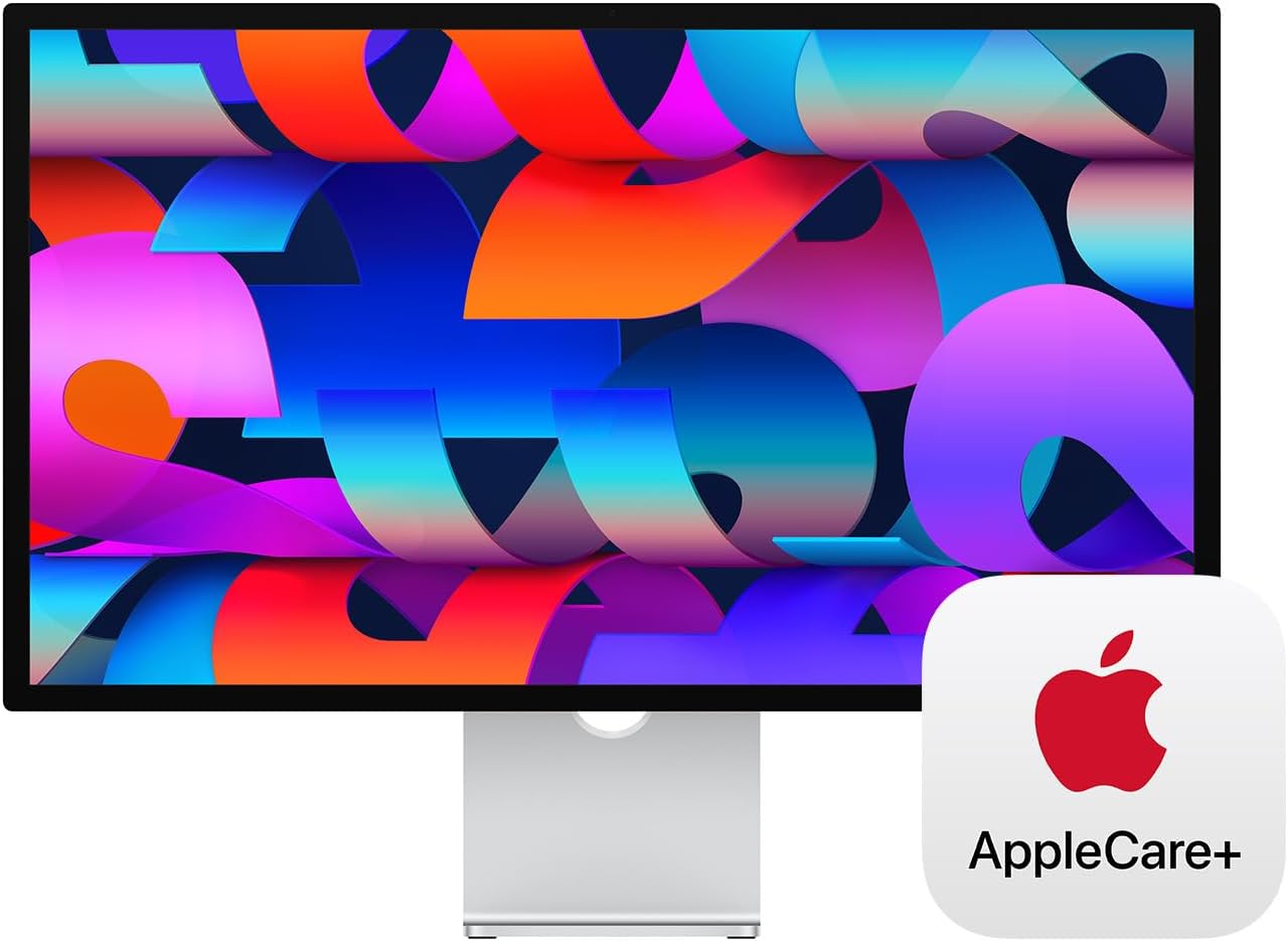 Apple Studio Display - Nano-Texture Glass - Tilt-Adjustable Stand with AppleCare+ (3 Years)