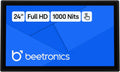 Beetronics 24 Inch High Brightness Touchscreen Monitor | Full HD 1080p | IP66 Waterproof & Dustproof | Industrial Sunlight Readable Outdoor Display for PC, Mac, Linux | 24HB9M/U1