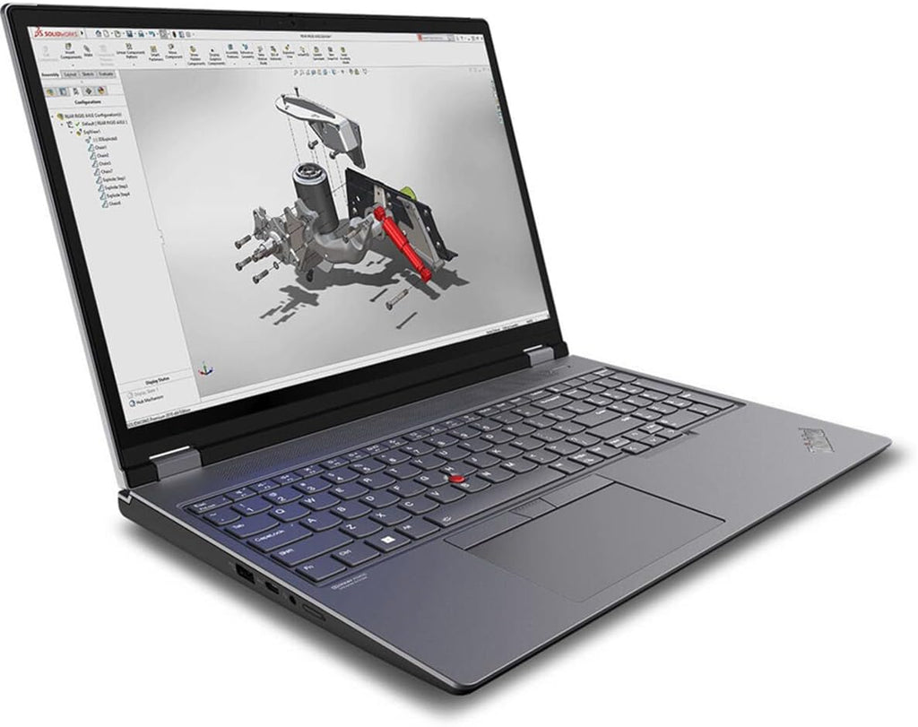 Lenovo ThinkPad P16 Gen 2 21FA002XUS 16' Mobile Workstation - WQXGA - 2560 x 1600 - Intel Core i7 13th Gen i7-13700HX Hexadeca-core (16 Core) - 32 GB Total RAM - 1 TB SSD - Villi Black, Storm Gray