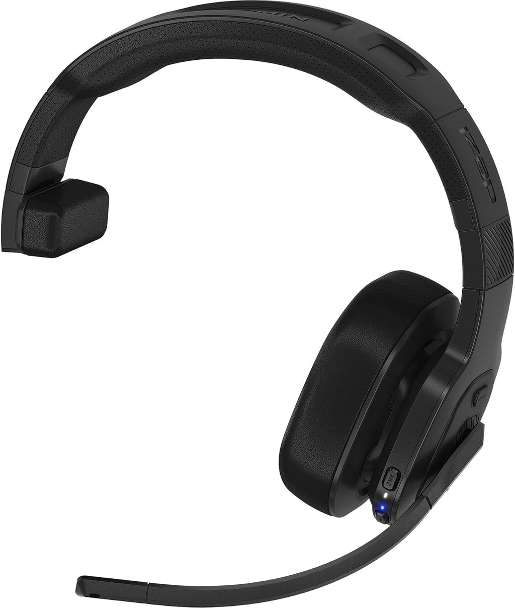 Garmin dēzl™ Headset 100, Single-Ear Premium Trucking Headset, Active Noise Cancellation, Superior Battery Life and Memory Foam Ear Pads
