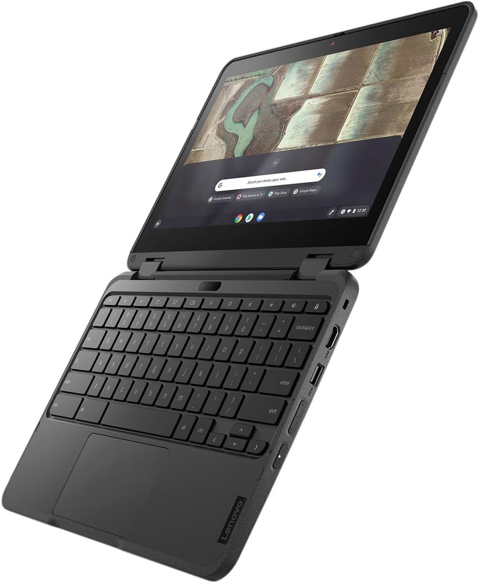 Lenovo 500e Chromebook Gen 3 82JB003XUS 11.6' Touchscreen Convertible 2 in 1 Chromebook - HD - 1366 x 768 - Intel Celeron N4500 Dual-core (2 Core) 1.10 GHz - 4 GB Total RAM - 4 GB On-Board Memory -