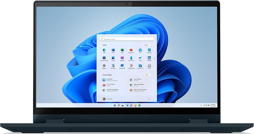Lenovo IdeaPad Flex 5-2023 - Touchscreen 2-in-1 Laptop - Windows 11 Home - 14' FHD Display - 16GB Memory - 512GB Storage - AMD Ryzen 5 5500U - Abyss Blue