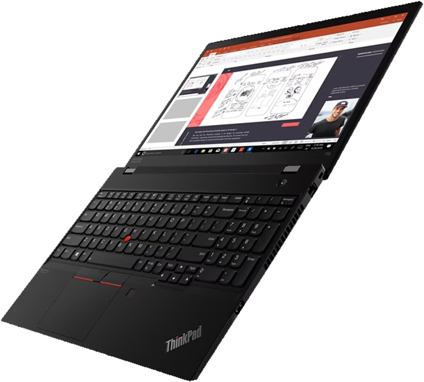 Lenovo Thinkpad T15 G1 15.6' Laptop Core i7-1061U 16GB 256GB SSD W11P (Renewed)