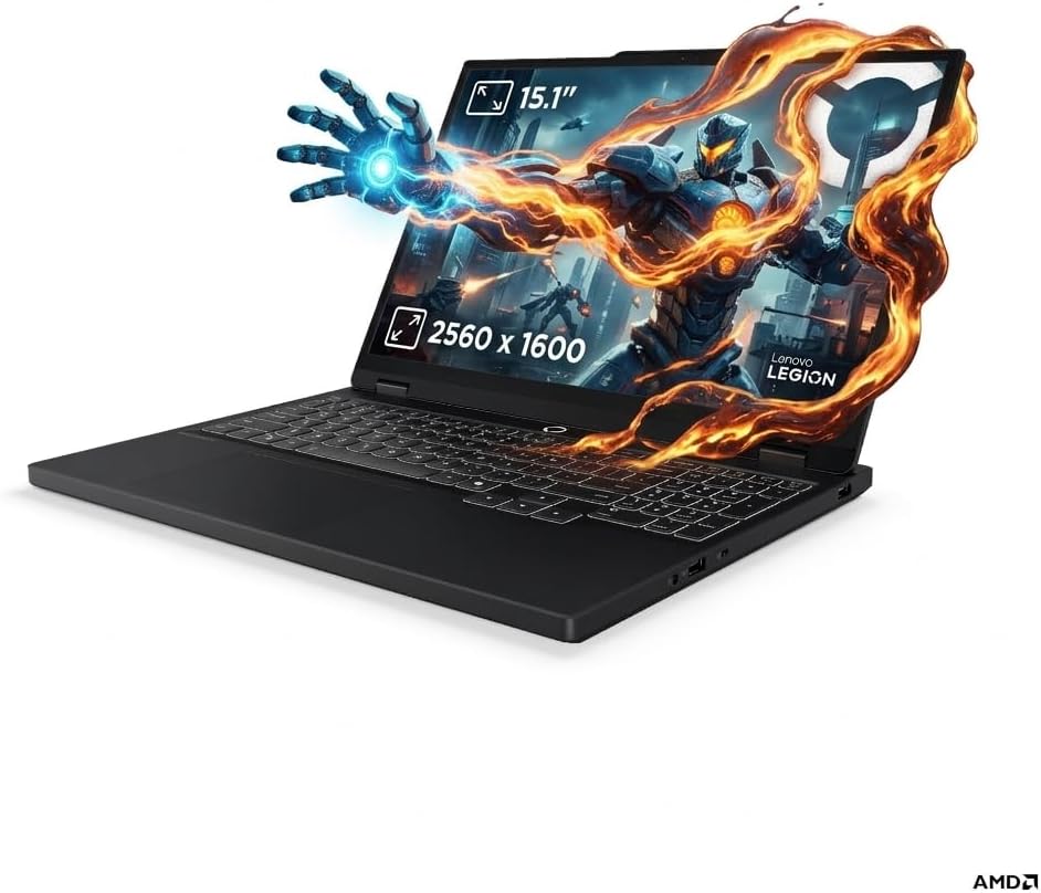 Lenovo Legion 5 15.1' WQXGA 165Hz Gaming Laptop, Intel i7-14700HX, GeForce RTX 5060 GDDR7, 16GB DDR5, 1TB SSD, 5.0MP Camera, Backlit Keyboard, Wi-Fi 7, Win11 Pro, Black, 512GB Docking Station Set
