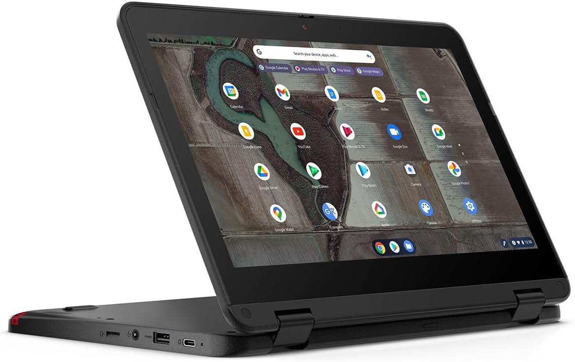 Lenovo 500e Chromebook Gen 3 82JB0001US 11.6' Touchscreen Convertible 2 in 1 Chromebook - HD - 1366 x 768 - Intel Celeron N5100 Quad-core (4 Core) 1.10 GHz - 4 GB Total RAM - 32 GB Flash Memory -