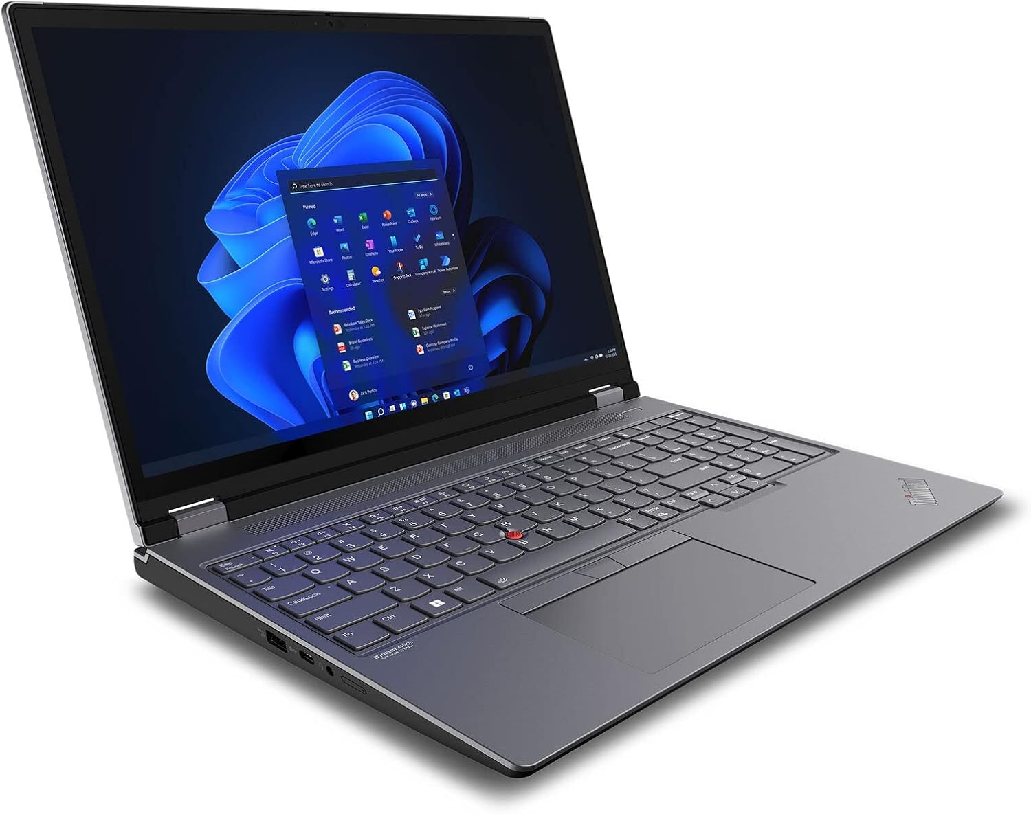 Lenovo ThinkPad P16 Intel Core i7-12800HX, 16C, 16.0' WUXGA (1920x1200) IPS, NVIDIA RTX A1000 4GB GDDR6, 32GB DDR5 RAM, 1TB NVMe SSD, Backlit KYB, Fingerprint Reader, Windows Pro