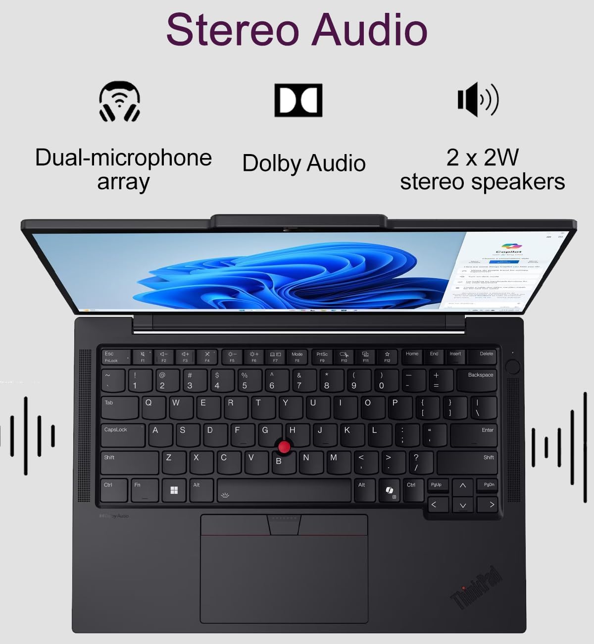 Lenovo ThinkPad T14s Gen 5 Business AI PC Laptop (14' FHD+, Intel 12-Core Ultra 5 135U (> i7-1355U), 32GB DDR5 RAM, 1TB SSD), 2x Thunderbolt 4, Fingerprint, Backlit, 5MP RGB IR Webcam, Win 11 Pro