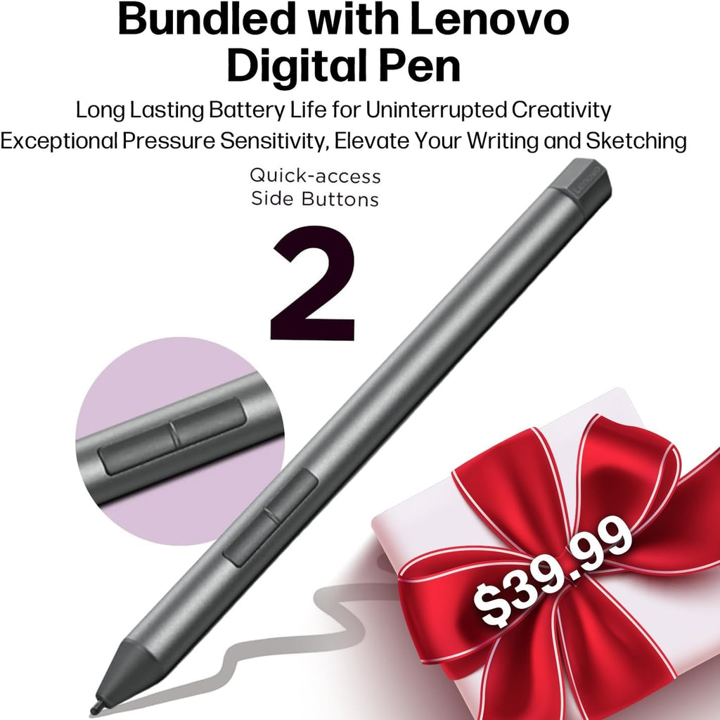 Lenovo Yoga 7i 2 in 1 Laptop, 16' 2K Touchscreen Display, Intel Core Ultra 5 226V, 16GB LPDDR5X RAM 512GB SSD, Intel Arc 130V(Up to 40 Tops), Thunderbolt 4, FP, WiFi 7, 26.5H Battery Life, Win 11