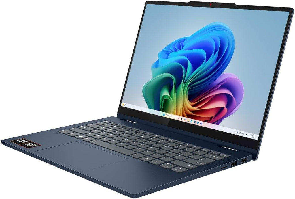 Lenovo IdeaPad 5 2-in-1 14' Touchscreen Laptop, AMD 8-Core Ryzen AI 7 350(>Intel i7-1355U), 16GB LPDDR5 RAM, 1024GB PCIE SSD, Copilot+ PC, WiFi 7, BT5.4, Backlit KB, W Pen&128G PSD, Win 11 Pro