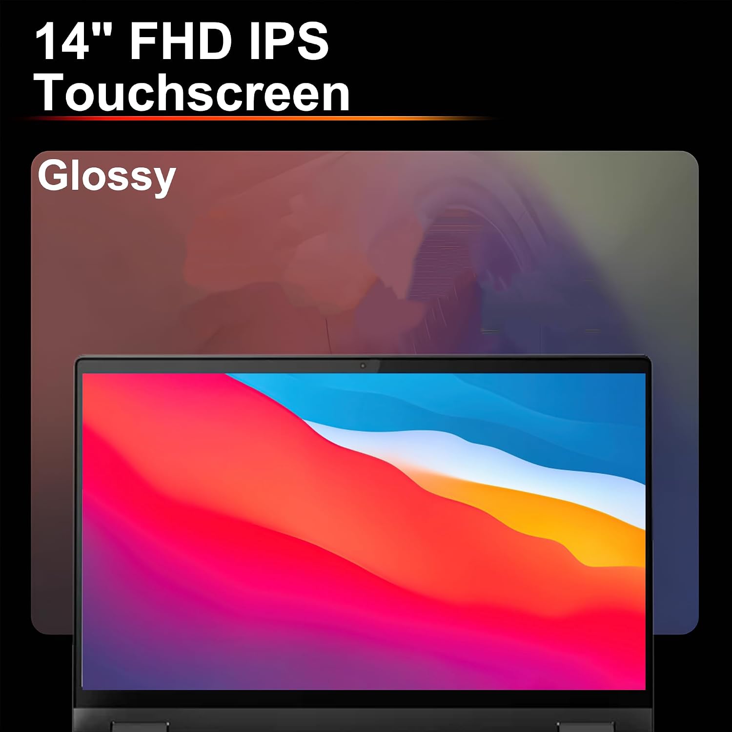 Lenovo IdeaPad Flex 5 2-in-1 Laptop 14' FHD IPS Touchscreen AMD 8-core Ryzen 7 (Up to 4.1GHz) 8GB RAM 512GB SSD Backlit Fingerprint Type-C Win10Pro ICP Hub