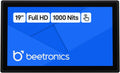 Beetronics 19 Inch High Brightness Touchscreen Monitor | Full HD 1080p | IP66 Waterproof & Dustproof | Industrial Sunlight Readable Outdoor Display for PC, Mac, Linux | 19HB9M/U1