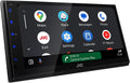 JVC KW-M695BW 6.8' Capacitive Touchscreen Car Stereo – Wireless Apple CarPlay & Android Auto, Bluetooth, iDatalink Maestro, SiriusXM Ready