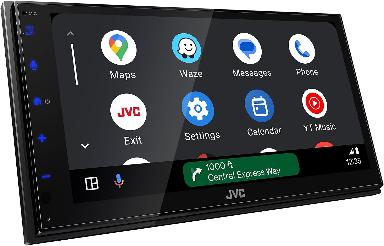 JVC KW-M695BW 6.8' Capacitive Touchscreen Car Stereo – Wireless Apple CarPlay & Android Auto, Bluetooth, iDatalink Maestro, SiriusXM Ready