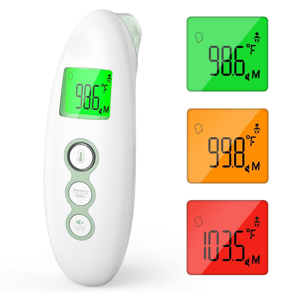 Momcozy Smart WiFi Baby Monitor with Camera and Audio & Momcozy Non-Contact Forehead and Ear Thermometer