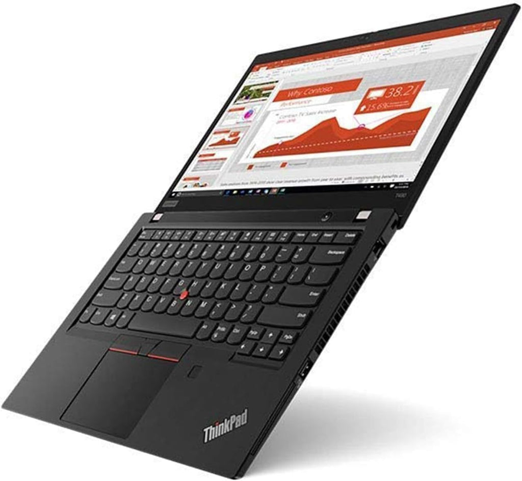 Lenovo Thinkpad T490 Laptop, NVIDIA GeForce MX250 GDDR5 2GB, 14' FHD Laptop Display, Core i7-8665U, 16 GB RAM, 512 SSD, Webcam, HDMI, Windows 11 Pro (Renewed)