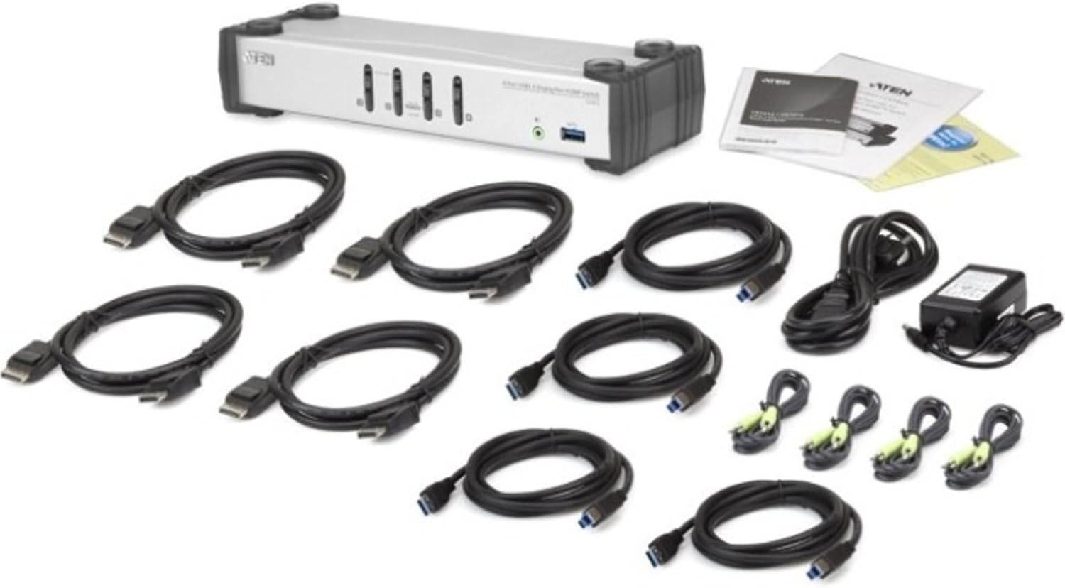 4PORT USB3.0 4K DP KVMP SWITCH