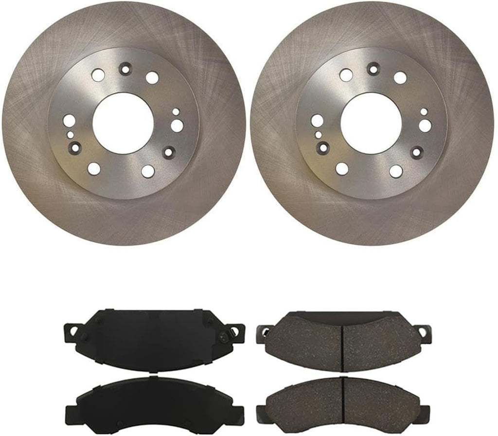 3PCS Front Brakes and Rotors Kit, Disc Brake Pads and Rotor Brake kit fits Chevy Silverado 1500 Classic 2007-2007 fits Chevrolet Suburban 1500 2007-2007 fits Chevy Suburban 1500 2007-2007