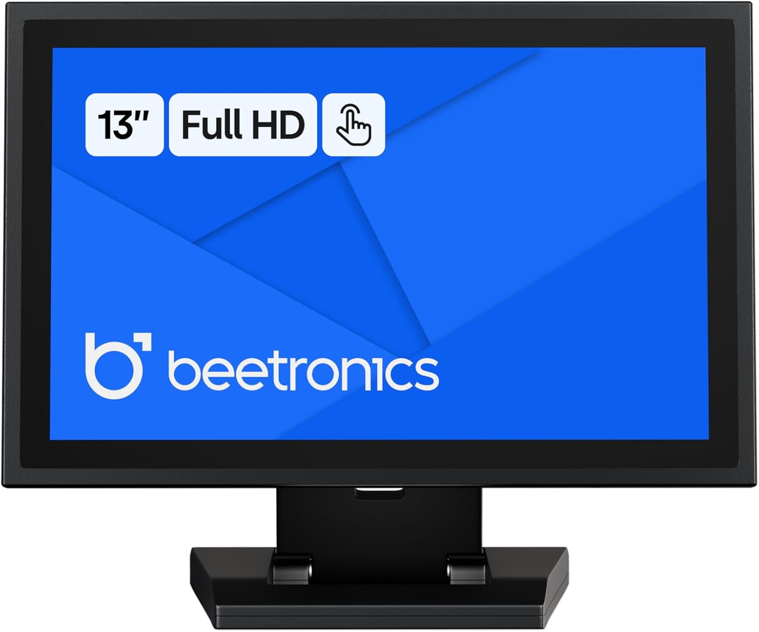 Beetronics 13 Inch Touchscreen Monitor | Full HD 1080p | 13TS7M – Industrial-Grade, Professional 10-Point Multi Touch Display for PC, Mac, Linux – HDMI, DisplayPort, USB-C, VGA Inputs