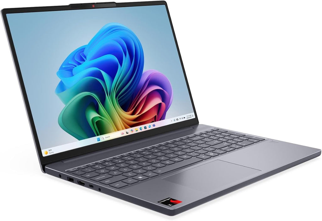 Lenovo IdeaPad Slim 3 Laptop 2025 15.3' 1920 x 1200 Touchscreen, Qualcomm Snapdragon X X1-26-100, 8-core, Qualcomm Adreno Graphics, 16GB LPDDR5, 256GB SSD, Backlit KB, FP, Wi-Fi 7, Windows 11 Pro