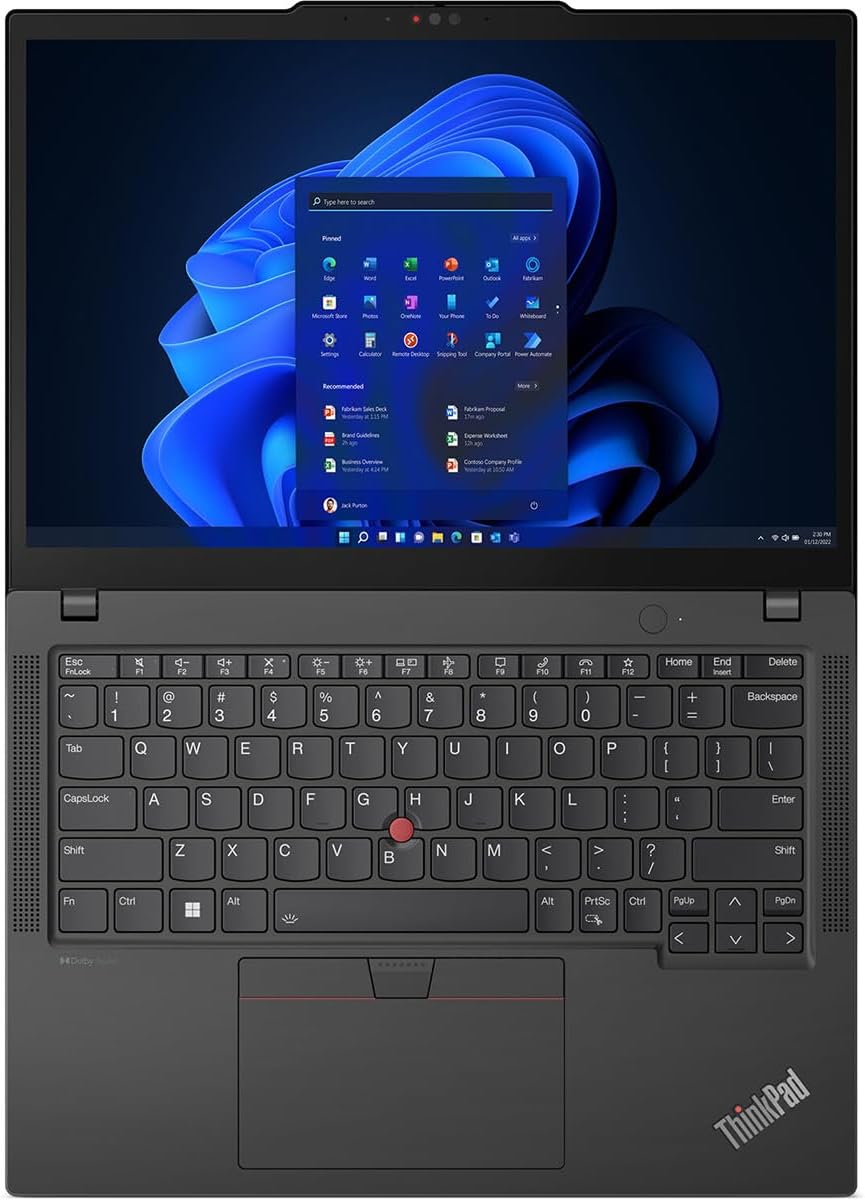 Lenovo ThinkPad X13 Gen 4 21EX0006US 13.3' Notebook - WUXGA - 1920 x 1200 - Intel Core i7 13th Gen i7-1365U Deca-core (10 Core) - 16 GB Total RAM - 16 GB On-Board Memory - 512 GB SSD - Deep Black