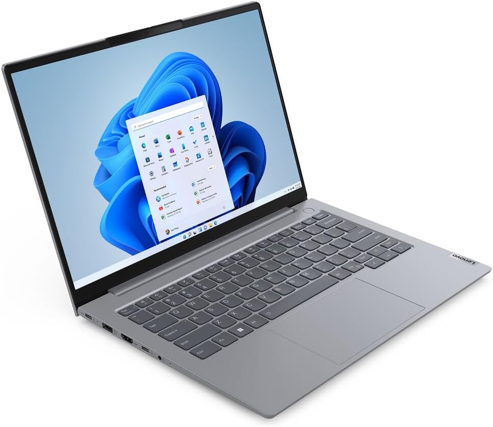 Lenovo ThinkBook 14 G7 IML 2025 Business Laptop 14' WUXGA IPS Touchscreen 12-Core Intel Ultra 7 155U 16GB DDR5 512GB SSD Thunderbolt 4 Wi-Fi 6 Backlit Keyboard Fingerprint Win11 Pro w/ONT 32GB USB