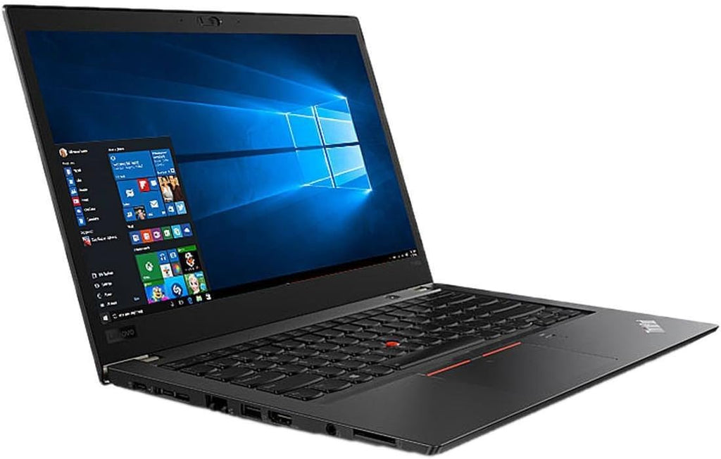 Lenovo ThinkPad T480s Windows 10 Pro Laptop - Intel Core i7-8650U, 16GB RAM, 500GB SSD, 14' IPS FHD (1920x1080) Matte Display, Fingerprint Reader, Black Color