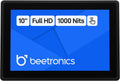 Beetronics 10 Inch High Brightness Touchscreen Monitor | Full HD 1080p | IP66 Waterproof & Dustproof | Industrial Sunlight Readable Outdoor Display for PC, Mac, Linux | 10HB9M/U1