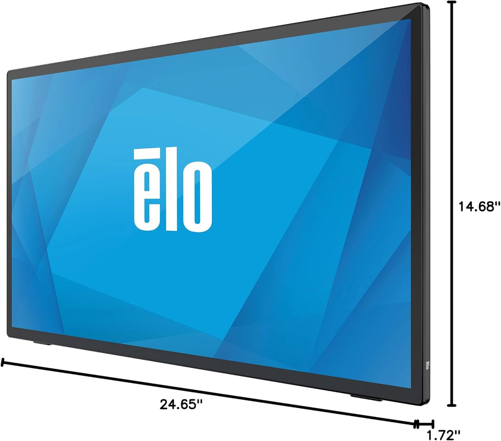 Elo 2770L - 27' Touchscreen Monitor - 10 Touch, 1920 x 1080, Black