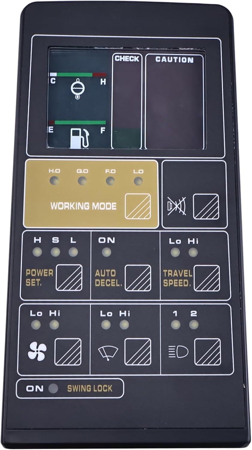 Monitor Display Panel 7824-70-4100 7824-70-4100 7824-70-6100 Compatible with Komatsu Excavator PC150-5 PC120-5 PC100-5 PC130-5