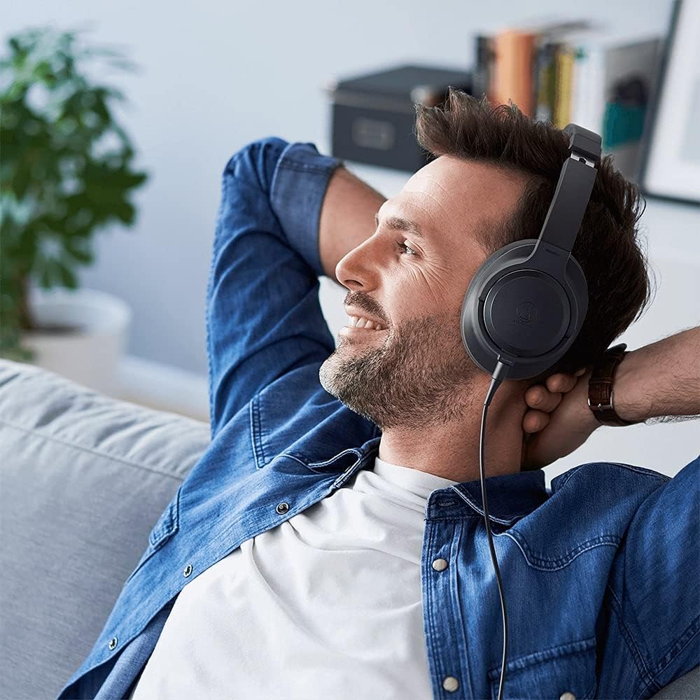 Audio-Technica ATH-SR50 Over-Ear High-Resolution Headphones