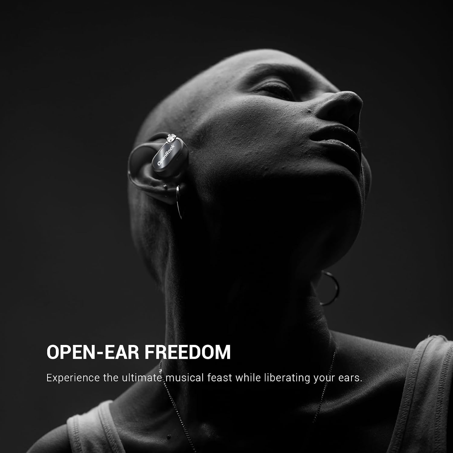 X Open-Ear Headphones, Upgraded Silicone Earhooks, 48Hrs Playtime, Comfort and Fit, IPX5 Waterproof, ENC Microphone, Smart App, Bluetooth 5.3, Wireless Over-Ear Earbuds for Sports, Office