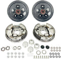SOUTHWEST WHEEL Pre-Greased 5-5.5' Hydraulic Brake Trailer Axle Brake Kit for 3,500 lbs. Trailer Axle