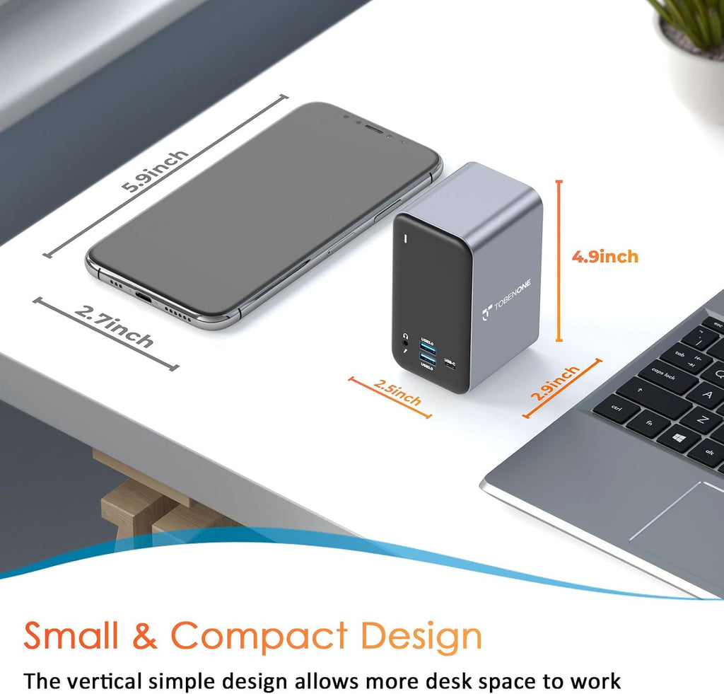 USB C Docking Station Dual Monitor for MacBook Pro, 16 in 2 USB C Laptop Docking Station Dual Monitor HDMI for MacBook Pro/Air with 2 4K HDMI Display, 6 USB A,USB C, SD&Micro SD,LAN, 87W PD 3.0