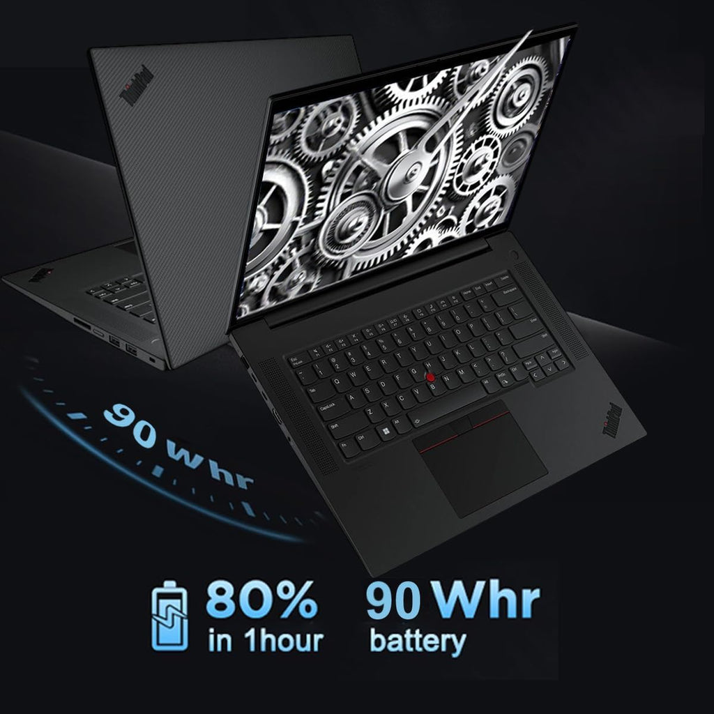 Lenovo ThinkPad P1 Mobile Workstation Laptop (16' 2K 165Hz, Intel 14-Core i7-13800H, 64GB DDR5, 2TB SSD, NVIDIA RTX A1000 6GB) 2 x Thunderbolt 4, Backlit, Fingerprint, FHD IR Webcam, Win 11 Pro