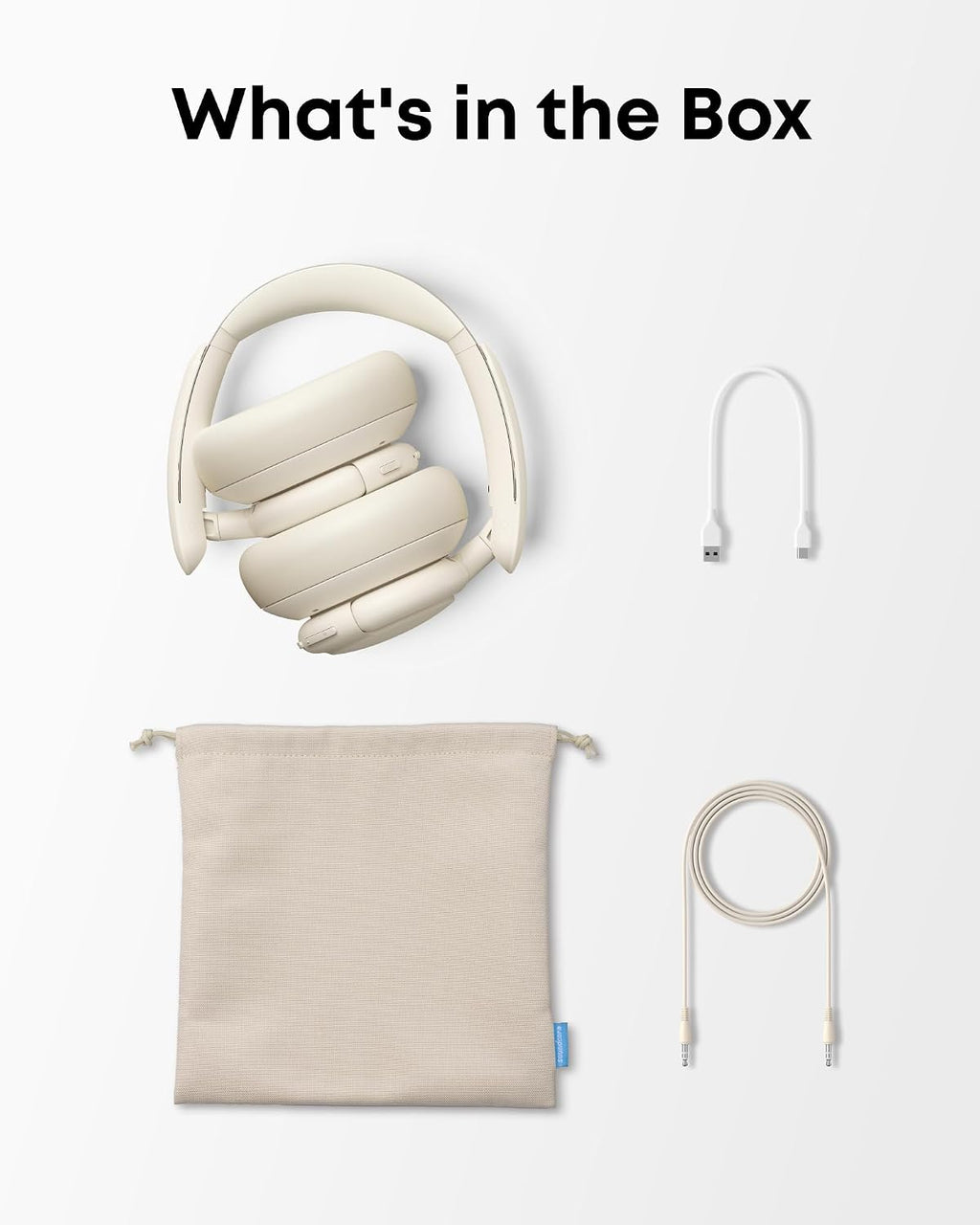 Soundcore Q30 by Anker, Hybrid Active Noise Cancelling Headphones, Multiple Modes, Hi-Res Audio, Custom EQ via App, 50H Playtime, Comfortable Fit, Bluetooth, Multipoint Connection.(Pink & White)